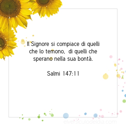 Immagine Versetto del Giorno Salmi 147:11