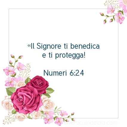 Immagine Versetto del Giorno Numeri 6:24