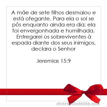 Jeremias 15:9 NVI - Imagen Verso do Dia