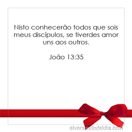 João 13:35 AA - Imagen Verso do Dia