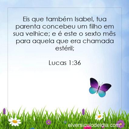 Lucas 1:36 AA - Imagen Verso do Dia