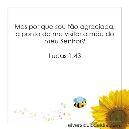 Lucas 1:43 NVI - Imagen Verso do Dia