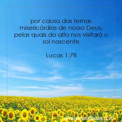 Lucas 1:78 NVI - Imagen Verso do Dia