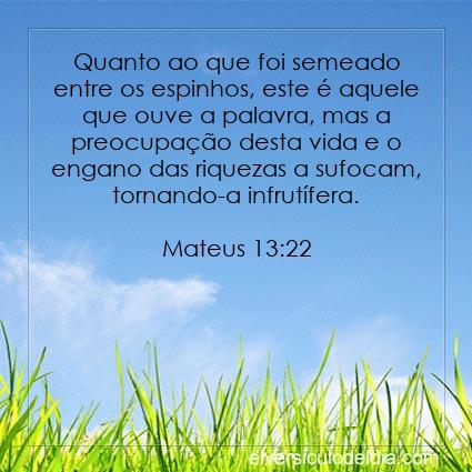 Mateus-13-22-NVI-verso-do-dia - Imagen El versiculo del dia