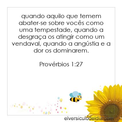 Provérbios 1:27 NVI - Imagen Verso do Dia