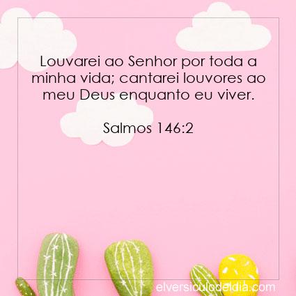 Salmos 146:2 NVI - Imagem Verso do Dia