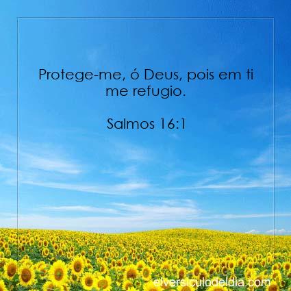 Salmos 16:1 NVI - Imagen Verso do Dia