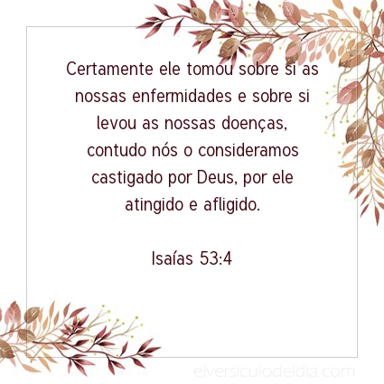 Imagem Verso do dia Isaías 53:4