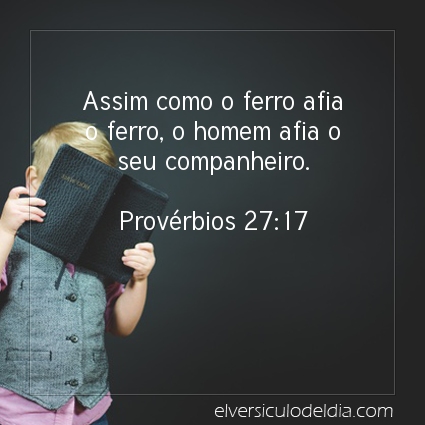 Imagem Verso do dia Provérbios 27:17