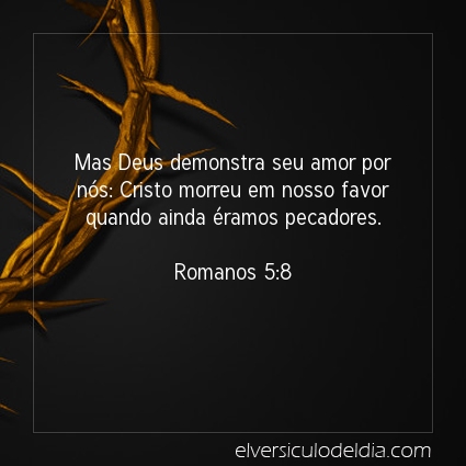 Imagem Verso do dia Romanos 5:8