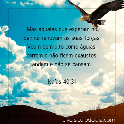 Imagem Verso do dia Isaías 40:31