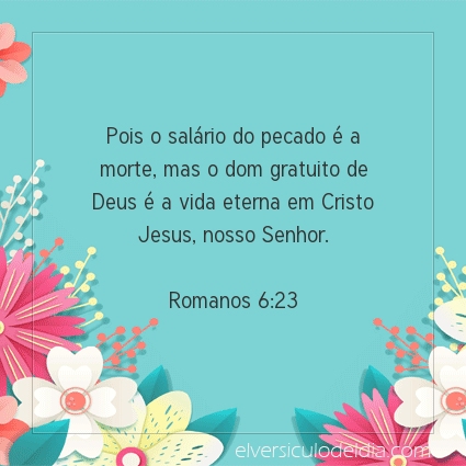 Imagem Verso do dia Romanos 6:23