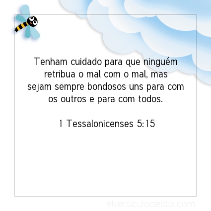 Imagem Verso do dia 1 Tessalonicenses 5:15