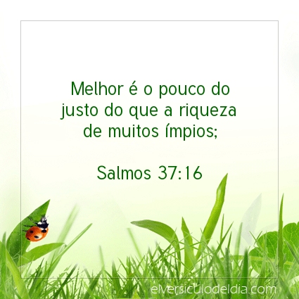 Imagem Verso do dia Salmos 37:16