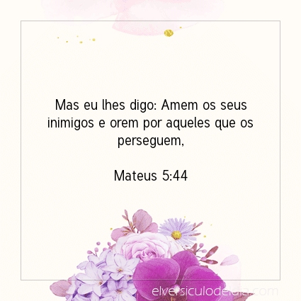 Imagem Verso do dia Mateus 5:44