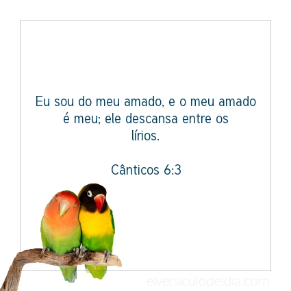 Imagem Verso do dia Cânticos 6:3