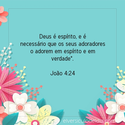 Imagem Verso do dia João 4:24