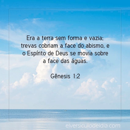 Imagem Verso do dia Gênesis 1:2
