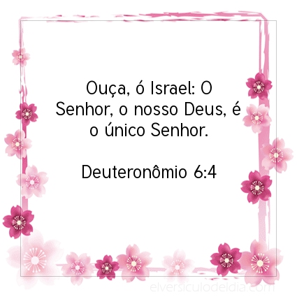 Imagem Verso do dia Deuteronômio 6:4