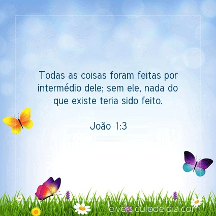 Imagem Verso do dia João 1:3