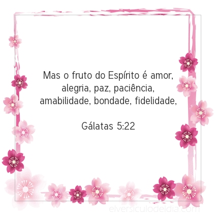 Imagem Verso do dia Gálatas 5:22