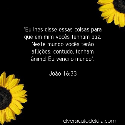 Imagem Verso do dia João 16:33