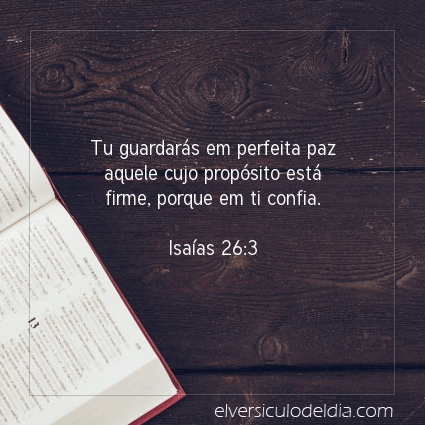 Imagem Verso do dia Isaías 26:3