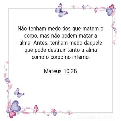 Imagem Verso do dia Mateus 10:28