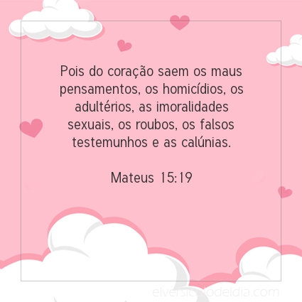 Imagem Verso do dia Mateus 15:19