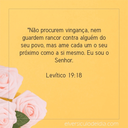 Imagem Verso do dia Levítico 19:18