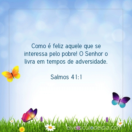 Imagem Verso do dia Salmos 41:1