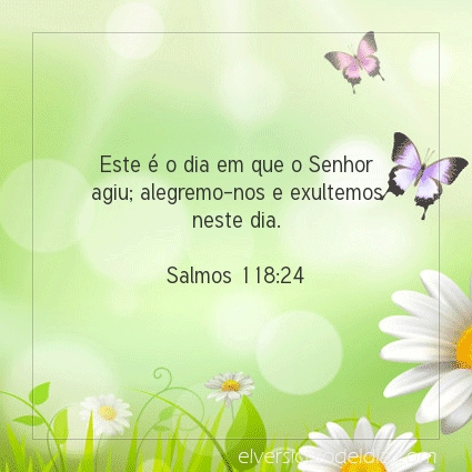 Imagem Verso do dia Salmos 118:24
