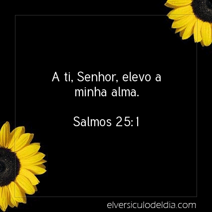 Imagem Verso do dia Salmos 25:1