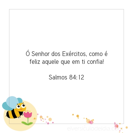 Imagem Verso do dia Salmos 84:12
