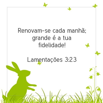 Imagem Verso do dia Lamentações 3:23