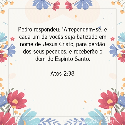 Imagem Verso do dia Atos 2:38