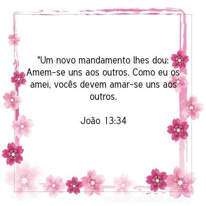 Imagem Verso do dia João 13:34