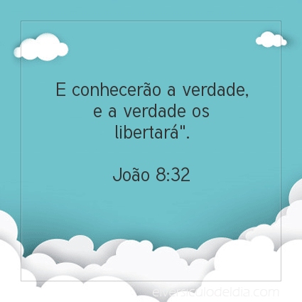 Imagem Verso do dia João 8:32