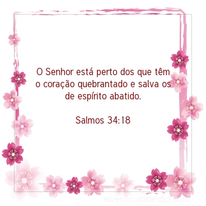 Imagem Verso do dia Salmos 34:18