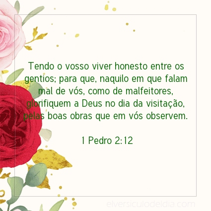 Imagem Verso do dia 1 Pedro 2:12
