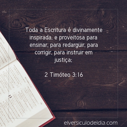 Imagem Verso do dia 2 Timóteo 3:16