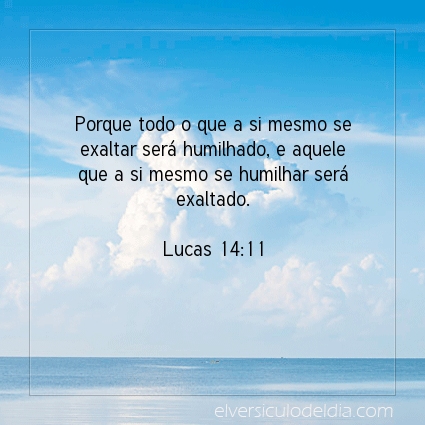 Imagem Verso do dia Lucas 14:11