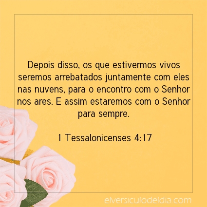 Imagem Verso do dia 1 Tessalonicenses 4:17