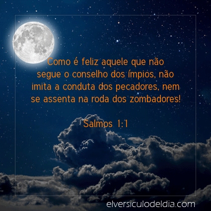 Imagem Verso do dia Salmos 1:1