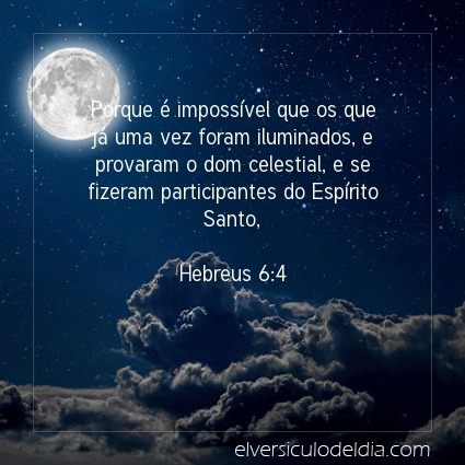 Imagem Verso do dia Hebreus 6:4
