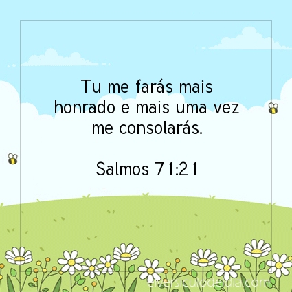 Imagem Verso do dia Salmos 71:21