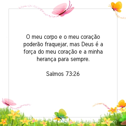 Imagem Verso do dia Salmos 73:26