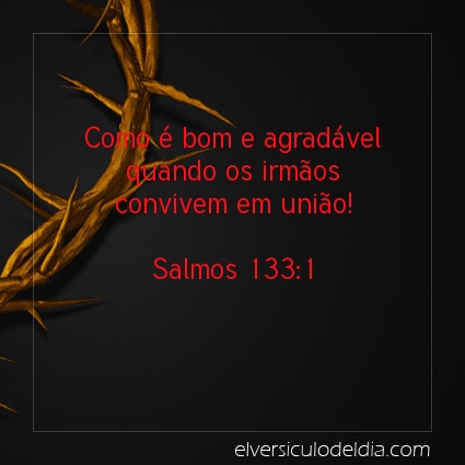 Imagem Verso do dia Salmos 133:1