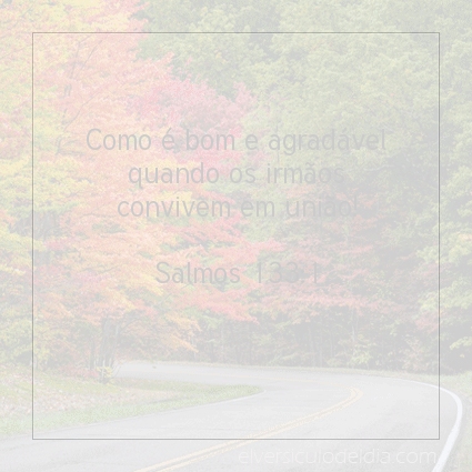 Imagem Verso do dia Salmos 133:1