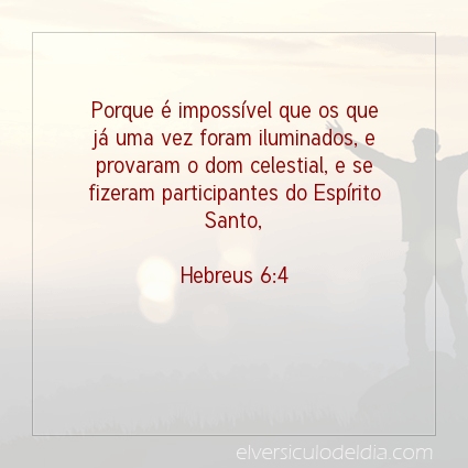 Imagem Verso do dia Hebreus 6:4